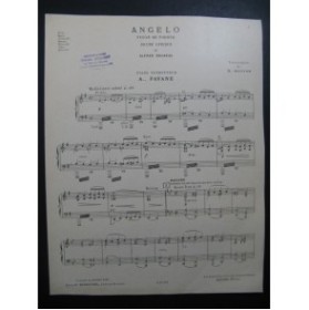 BRUNEAU Alfred Angelo Pavane Orchestre 1928