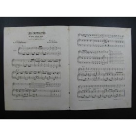 PERRIN Jules Les Inutilités Chant Piano ca1880