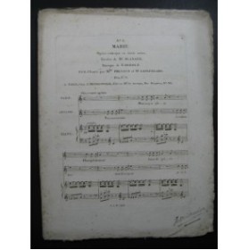 HEROLD Ferdinand Marie No 6  Duo Chant Piano 1826