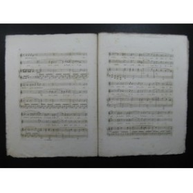 HEROLD Ferdinand Marie No 6  Duo Chant Piano 1826
