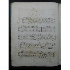 HÜNTEN François La Zaira de Mercadante Piano ca1835