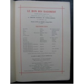 SAMUEL-ROUSSEAU Marcel Le Bon Roi Dagobert Opera 1927