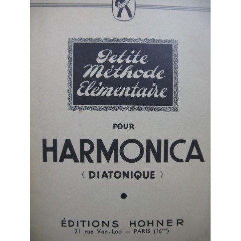 Petite Méthode élémentaire pour Harmonica