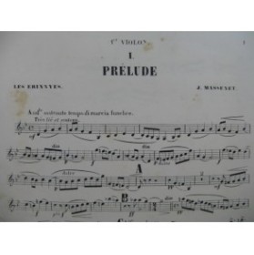 MASSENET Jules Les Erinnyes Orchestre 1891