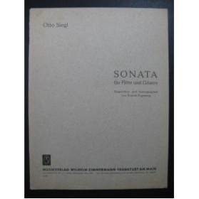 SIEGL Otto Sonata Flute Guitare