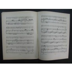 SAINT-SAËNS Camille Menuet Chant Piano ca1875