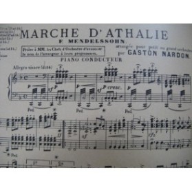 MENDELSSOHN Marche d'Athalie Orchestre