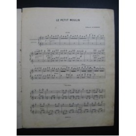 LANDRY Albert Le Petit Moulin Piano 6 mains ca1906