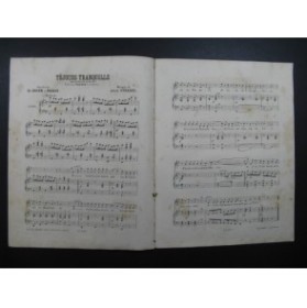 STRAUSS Jules Tôjours tranquille Chant Piano ca1880