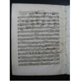 CIMAROSA Domenico Gli Orazi e i Curiazi Ouverture Orchestre ca1796