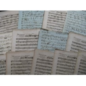 CIMAROSA Domenico Gli Orazi e i Curiazi Ouverture Orchestre ca1796