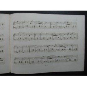 MARCAILHOU Gatien La Sicilienne Valse Piano 1845