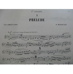 MASSENET Jules Les Erinnyes pour Orchestre 1891