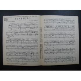 CONCINA C. Sentiero Chant Piano 1955