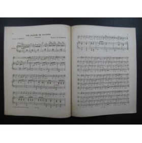 CLAMENTS Ernest Les Pleurs de Nicette Chant Piano XIXe