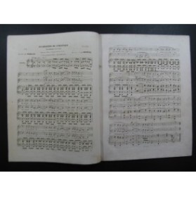 BORDÈSE Luigi La Légende de l'Oranger Chant Piano ca1840