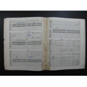 REYER E. Sigurd Le Sommeil de Brunchild Orchestre ca1885