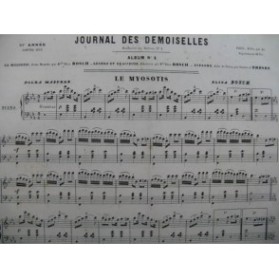 Journal des Demoiselles Pièces pour Piano Janvier 1853