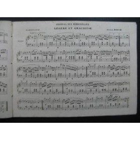 Journal des Demoiselles Pièces pour Piano Janvier 1853