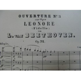 BEETHOVEN Leonore Ouverture Orchestre
