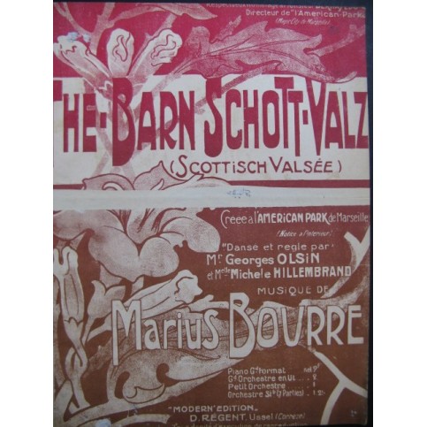 BOURRE Marius The Barn Schott-Valz Piano
