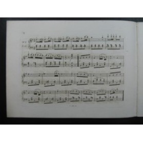 SCHUBERT Camille Les Petits Postillons Quadrille Piano ca1850