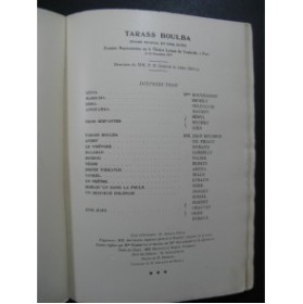 SAMUEL-ROUSSEAU Marcel Tarass Boulba Opera 1919