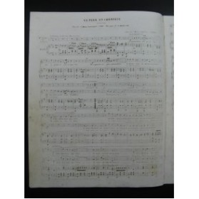 HENRION Paul La Peur en Chantant Chant Piano 1845