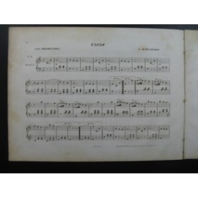 MARCAILHOU Gatien Les Primevères Piano ca1845