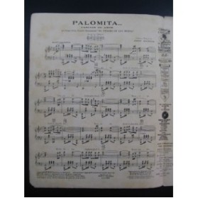 Palomita... José Sentis Piano Chant