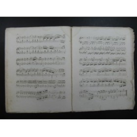 HÜNTEN François 2 Rondeaux Piano ca1835