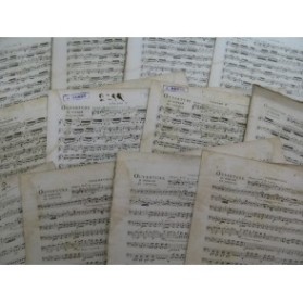 LESUEUR Jean-François Ossian ou les Bardes Ouverture Orchestre 1804