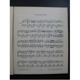 MESSAGER André Les Dragons de l'Impératrice Chant Piano Opera 1905