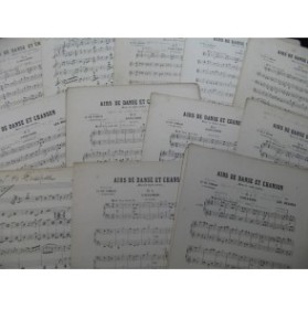DELIBES Léo Airs de Danse et Chanson Orchestre 1883