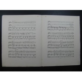 BUSSER Henri Au Bois Joli Chant Piano 1900