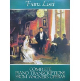 LISZT Franz Transcriptions Opera Wagner Piano 1981