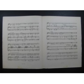 DUBOIS Théodore Je vois un Palais Maure Chant Piano 1910