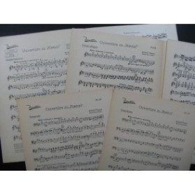 WAGNER Richard Rienzi Ouverture Orchestre 1916
