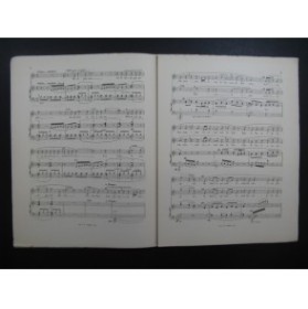 MASSENET Jules Sapho No 8 Chant Piano 1897