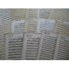 WEBER Der Beherrscher der Geister Ouverture Orchestre ca1830