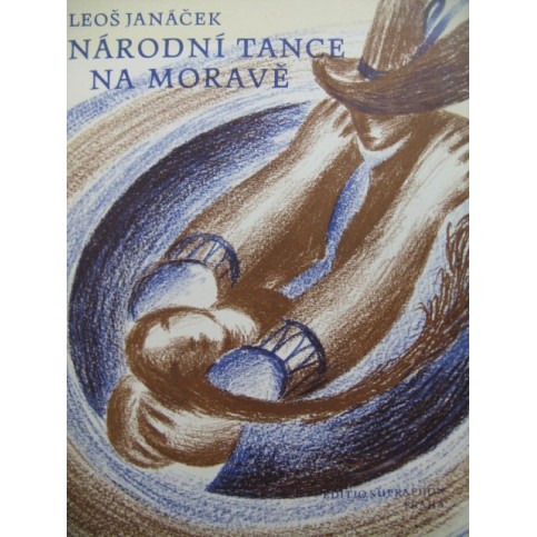 JANACEK Leos Narodni Tance Na Morave Danse Piano 1987