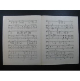 GRETCHANINOV Alexandre Triste est le Steppe Chant Piano 1912