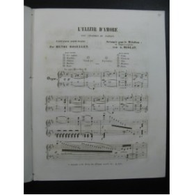 MIOLAN Alexandre Fantaisie sur l'Elisire d'Amore par Rosellen Orgue ca1847
