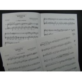 POULENC Francis Sonata 1922 Flute Guitare 1989