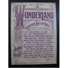 NEAT John Wonderland Selection Piano 1913