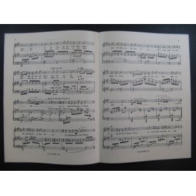 CHAILLEY Jacques Berceuse de la Mésange Dédicace Chant Piano 1946