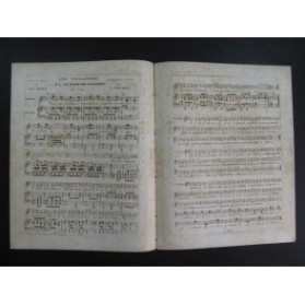 DUPONT Pierre Les Paysannes No 6 La Ronde Chant Piano ca1850
