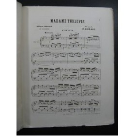 GUIRAUD Ernest Madame Turlupin Entracte Orchestre ca1865