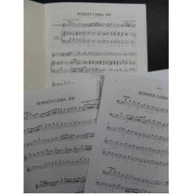 CORELLI Arcangelo Two Sonatas Flute à bec alto Piano