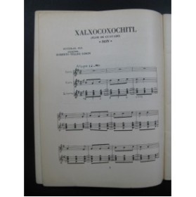 Once Cantos de Mexico Chant Piano 1951